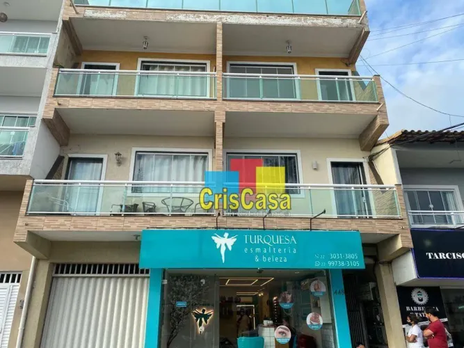 Apartamento com 1 dormitório para alugar, 55 m² por R$ 1.630,00/mês - Palmeiras - Cabo Fri