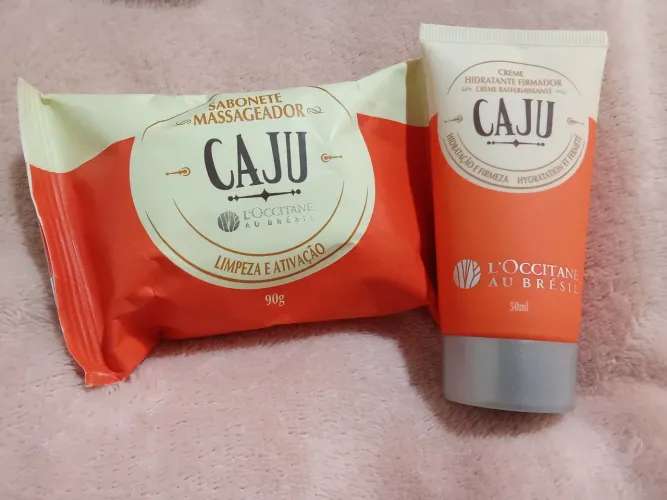 Sabonete massageador de Caju