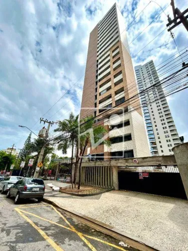 Apartamento com 3 dormitórios para alugar, 65 m² por R$ 3.713,66/mês - Aldeota - Fortaleza