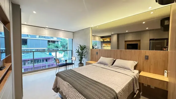 Imóvel para venda possui 26 metros quadrados com 1 quarto em Cerqueira César - São Paulo -