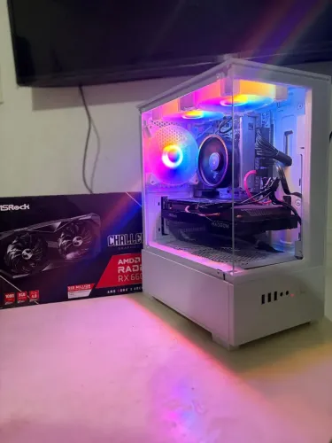 PC Gamer RYZEN 5 4600g + RX 6600 8GB 