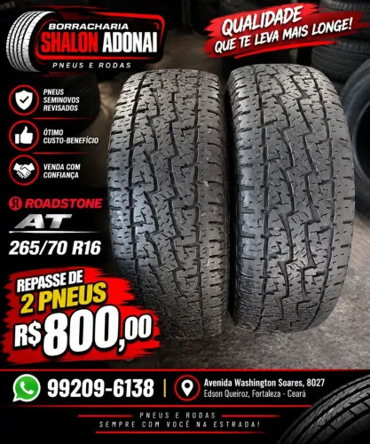 Pneus R16 265/70