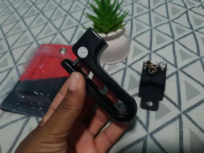 Trava disco para moto - já é o menor preço 