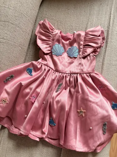 Vestido fundo do mar