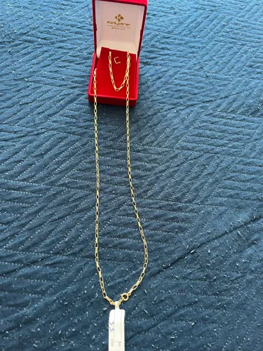 Corrente ouro 18k 70cm