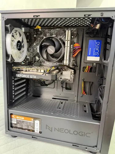 PC Gamer Ryzen 7 5700G + GTX 1660 Super - Completo