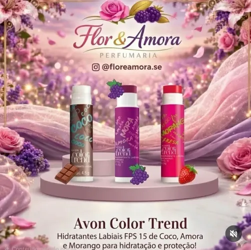 Hidratante Labial Color Trend FPS 20 4,5g Avon