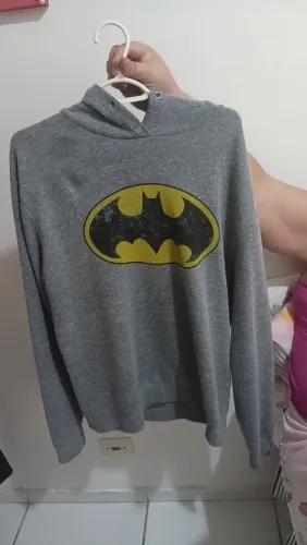Moletom do Batman Original DC com capuz, tamanho G entrega em toda região de Olinda.