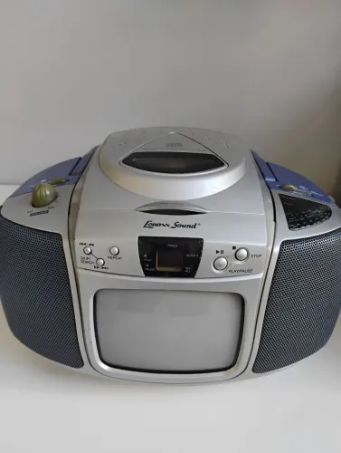 Rádio / CD / Tv P&B portátil Lenoxx sound CDV 200