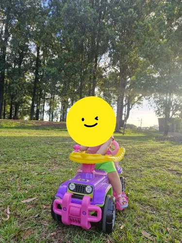 Carrinho de Passeio Infantil Jip Jip - com Empurrador