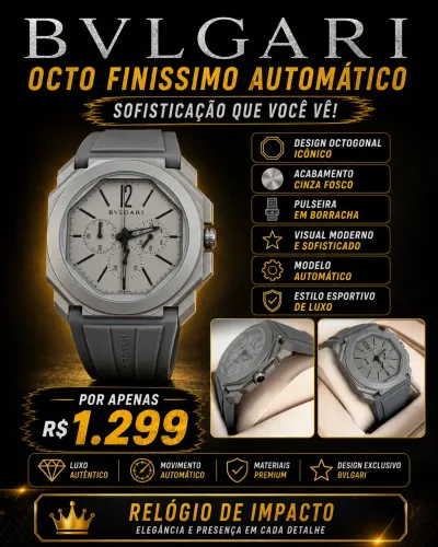 RELÓGIO BVLGARI OCTO FINÍSSIMO