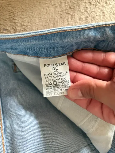 Calça jeans 46
