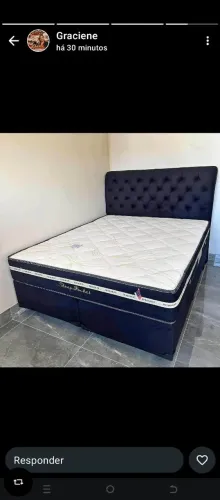 Cama de Queem compreta