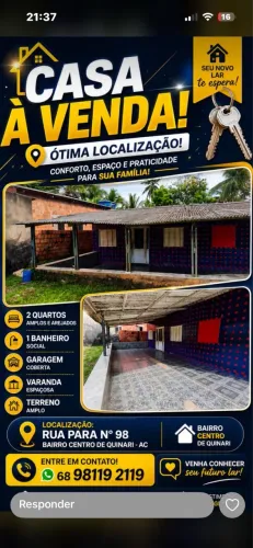 Casa no centro senador guiomard