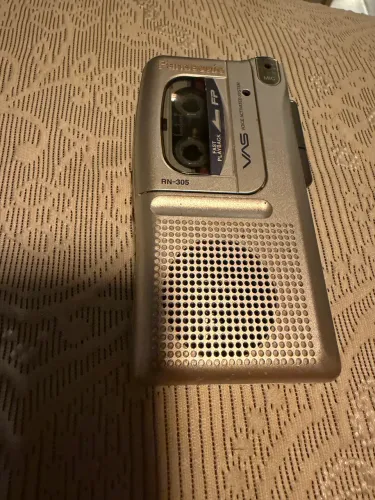 Mini Gravador k7 Panasonic