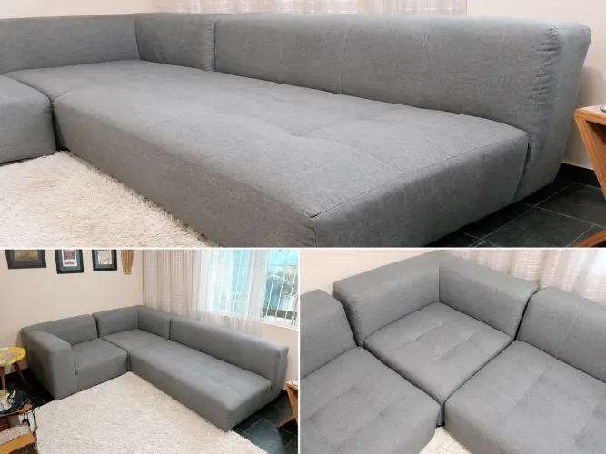 SOFÁ SOFO TOK STOK MODULAR 4 lugares