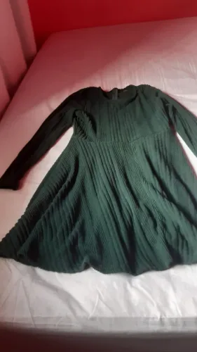 Vestido de manga cumprida super confortável