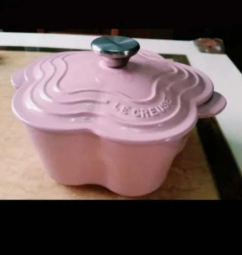 Panela Flor Rosa Le Creuset
