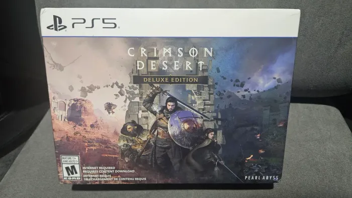 Crimson Desert Delux Edition Ps5 Novo Lacrado