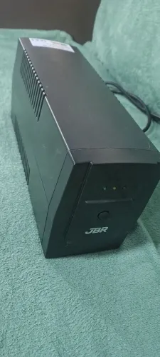 Nobreak JBR 600va 220v Para Pc/Game/TV/Net/CfTV Preto