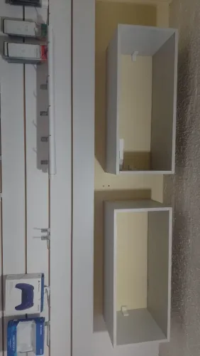 Vendo esse mostruário completo com nicho e armário