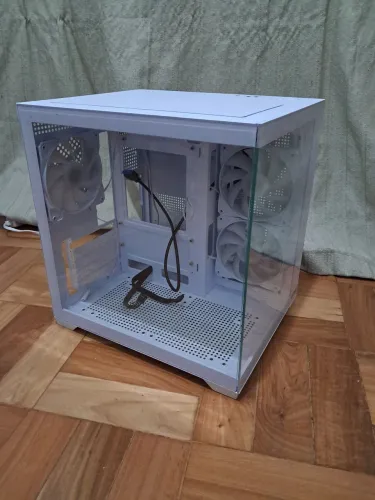 Gabinete Aquário Micro White 3 Fans
