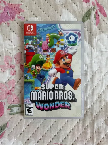 Jogo Super Mario Bros. Wonder Nintendo Switch Mídia Física