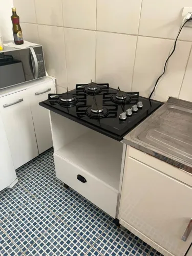 Fogão Cooktop com Gabinete