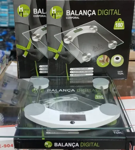 Balança digital pesa ate 180kg