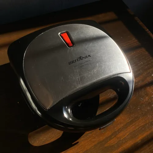 Grill e Sanduicheira Britânia Crome Inox 750W (127V) | Ótimo Estado