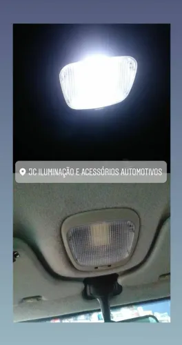 Luminária teto pra linha Gol/parati/saveiro g2 g3 e g4