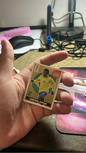 Figurinha Vinicius Junior Dourada Copa 2026