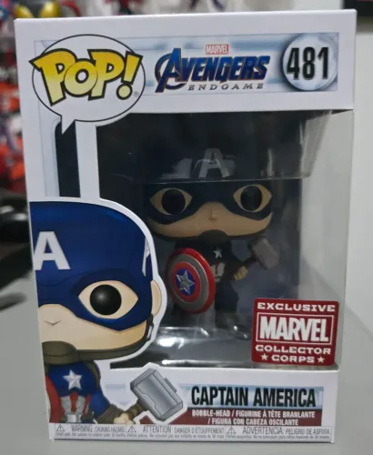 Funko Pop! Marvel Captain America #481
