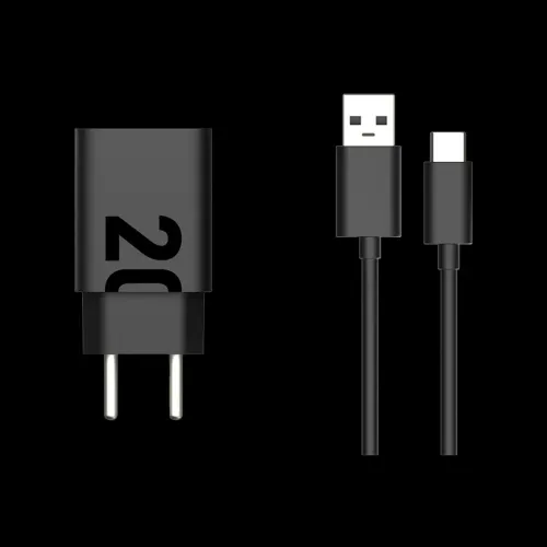 Kit carregador Motorola TurboPower? 20W + cabo USB-A USB-C 1 metro