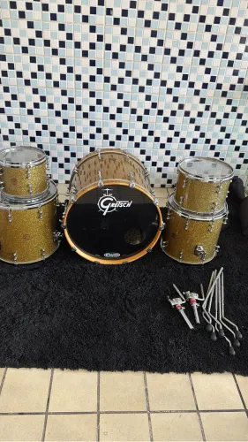 bateria gretsch new classic maple 10 12 14 16 22 