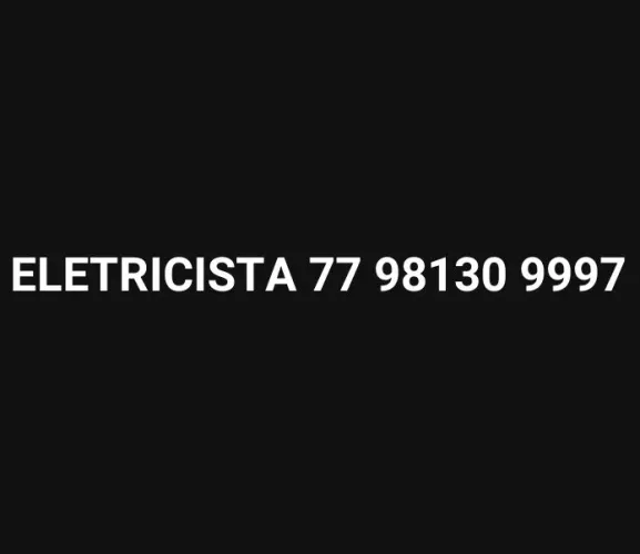 ELETRICISTA. 