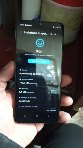 Samsung Galaxy a32 128gb 4gb de ram funcionando perfeitamente 