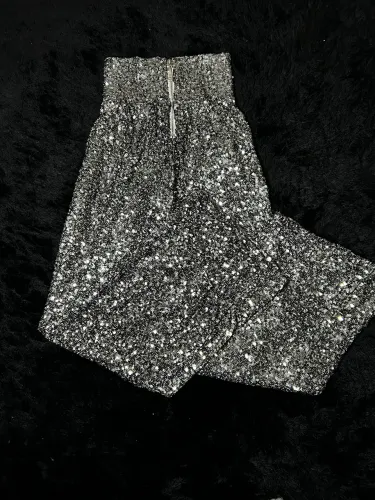 Calça John John Black Paetê Feminina