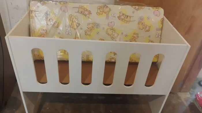 Mini berço com colchão