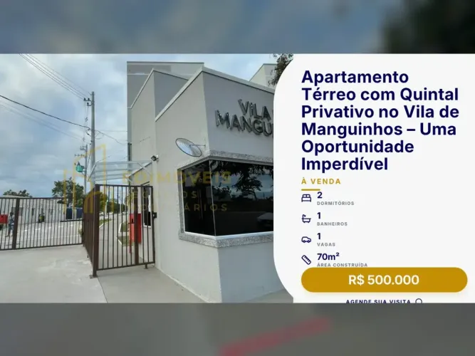 Oportunidade Imperdível: Apartamento em Morada de Laranjeiras com Quintal!