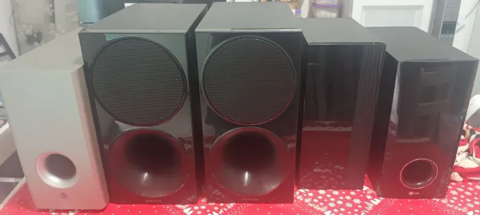 5 SUBWOOFERS PASSIVOS GRADIENTE SAMSUNG E LG. 