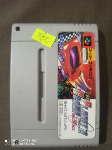 Top gear 3000,SNES famicon, descrição*