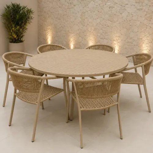 Mesa área gourmet