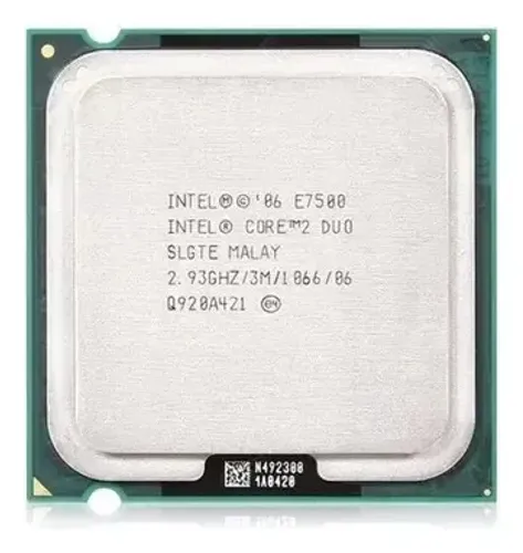 Processador 775 Intel E7500 Core2 duo Dual core - 1542