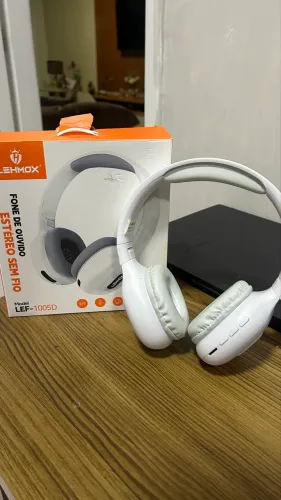 Fone Bluetooth Lehmox LEF-1005D - Novo na Caixa