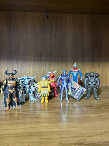 Lote Bonecos Ultraman / Ultramonster tokusatsu Bandai Original - Kaiju e Heróis