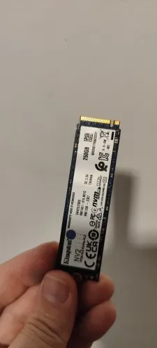 SSD nvme 256Gb Kingston 4.0 saúde 100% funcionando perfeitamente