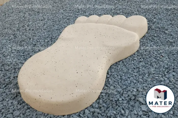 Pisante de Concreto Pézão (par) - Ótimo para jardim - 10x sem juros