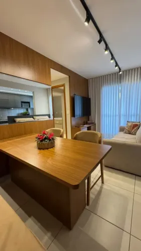 Alugo Point Mobiliado e Decorado 62m2 Climatizado 2 Quartos 1 Suíte Setor Marista - Goiâni