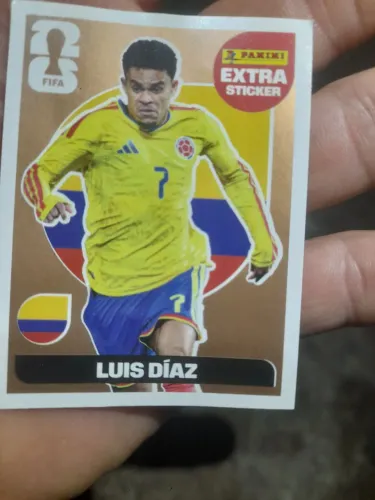 Figurinha copa 2026 Luís Diaz bronze
